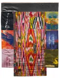 Robert Rauschenberg, Samarkand Stitches III, 1988, Assemblage