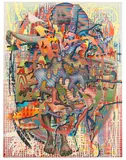 Markus Oehlen, Ohne Titel, 2000, Acrylic on canvas