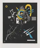 Kleine Welten VII by Wassily Kandinsky, 1922, Lithograph in colors, sold Jun 2013