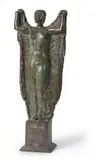 Franz von Stuck, Phryne, 1918, Bronze