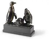 Drei Pinguine by August Gaul, 1903, Bronze, sold May 2013