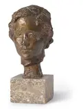 Georg Kolbe, Kopf Mädchenstatuette