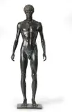 Arno Breker, Stehender Jüngling, 1982, Bronze