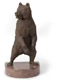 Nikolaj Ivanovič Liberich, Nach - Stehender Bär, Bronze