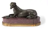 Pierre-Jules Mêne, Nach - Liegender Windhund