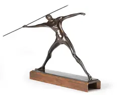 Wilhelm Andreas, Ohne Titel (Speerwerfer), 1921, Bronze