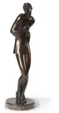 Rudolf Ziesenis, Harlekin, 1910, Bronze