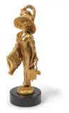 Georges Flamand, La Parisienne, 1911, Bronze