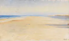 Michael Ancher, Am Strand von Skagen, 1900, Oil on canvas