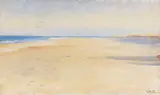 Michael Ancher, Am Strand von Skagen, 1900, Oil on canvas
