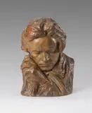 Beethoven by Pierre Félix Masseau, 1902, Sculpture, sold May 2013