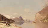Georg Anton Rasmussen, Norwegische Fjordlanschaft