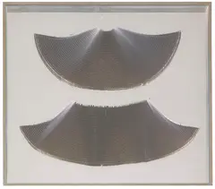 Heinz Mack, Doppel-Flügel, 1975, Object