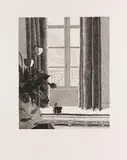David Hockney, Rue de Seine, 1971, Etching