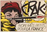 Roy Lichtenstein, Crak!, 1963, Offset lithograph in colors