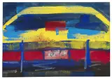 Taxi by Rainer Fetting, 1998, Acrylic, sold Apr 2013