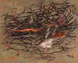 Hann Trier, Ouverture I, 1960, Oil on canvas