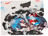 Ohne Titel by Fred Thieler, 1987, Mixed media, sold Apr 2013
