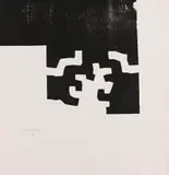 Jatorri by Eduardo Chillida, 1975, Woodcut, sold Apr 2013