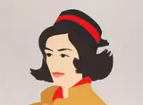 Alex Katz, Ada in hat, 1990, Silkscreen in colors
