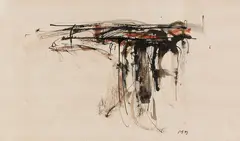 Peter Brüning, Ohne Titel, 1959, Watercolor