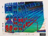 Nachtzug by Friedensreich Hundertwasser, 1978, Silkscreen in colors, sold Apr 2013