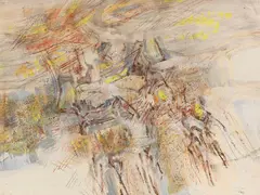 Conrad Westpfahl, Ohne Titel, 1968, Mixed media