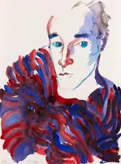 Ole by Rainer Fetting, 2009, Watercolor, sold Apr 2013