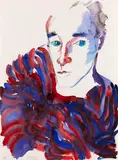 Rainer Fetting, Ole, 2009, Watercolor