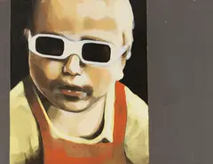 Franziska Holstein, Sonnenbrille, 2004, Acrylic on canvas