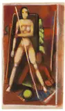 Max Ackermann, Athletin, 1930, Pastel