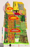 Good Morning City by Friedensreich Hundertwasser, 1969, Silkscreen in colors, sold Apr 2013