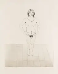Peter by David Hockney, 1969, Etching, sold Apr 2013