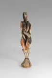 Karl Manfred Rennertz, Frau, 1980, Wooden sculpture
