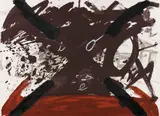Ohne Titel by Antoni Tàpies, 1974, Lithograph in colors, sold Apr 2013