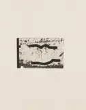 Eduardo Chillida, La indetenible Quietud V, 1998, Etching and aquatint