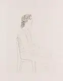 David Hockney, Maurice Payne, 1971, Etching