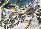 Walter Stöhrer, Ohne Titel, 1977, Mixed media