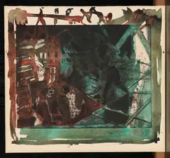 Walter Libuda, Der kleine Feldzug, 1982, Mixed media