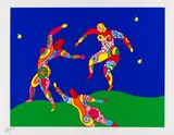 Niki de Saint Phalle, La danse, 1993, Silkscreen in colors