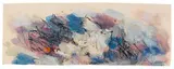 Jean René Bazaine, Paysage, 1960, Gouache