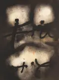 Antoni Tàpies, Ohne Titel, 1994, Etching and aquatint in colors