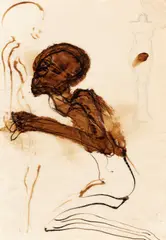 Jürgen Brodwolf, Ohne Titel, 1987, Pencil