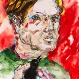Andrea Bender, Vogel, 2005, Acrylic on canvas