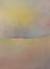 Hanspeter Münch, Triptychon: Morgen, Mittag, Abend, 1974, Oil on canvas