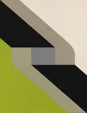 István Nádler, Ohne Titel, 1972, Gouache