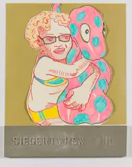 Cornelia Renz u. Marcel Bühler, Siegertypen III, 2004, Collage