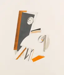 Ängstliche by El Lissitzky, 1923, Lithograph in colors, sold Apr 2013