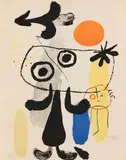 Joan Miró, Personnage au soleil rouge II