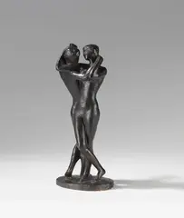 Tänzerinnen by Fritz Klimsch, 1923, Bronze, sold Apr 2013
